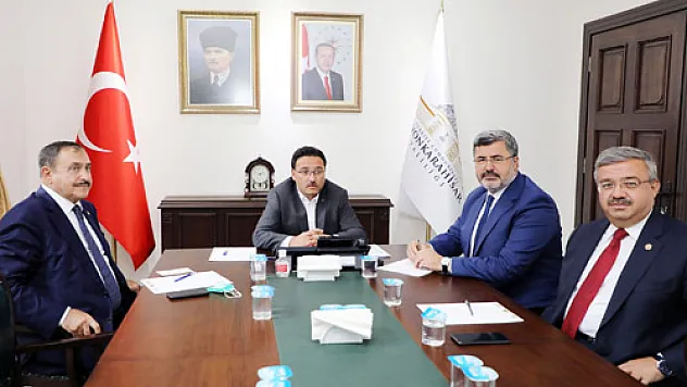 Proje ve yatırımlar istişare edildi