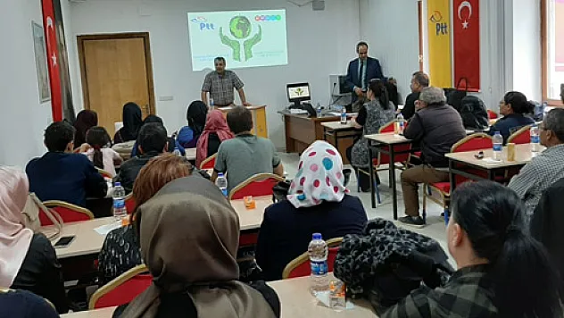 PTT personeline 'atık' eğitimi verildi