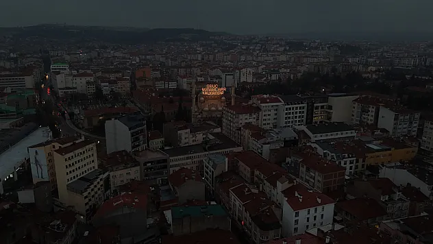 Ramazan Ayı Boyunca Yanacak Olan Mahya Hazırlıkları Tamamlandı