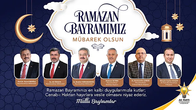 Ramazan Bayramınız Mübarek Olsun