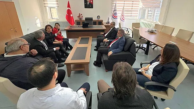 Rektör Aslan, Şuhut'ta İncelemelerde Bulundu
