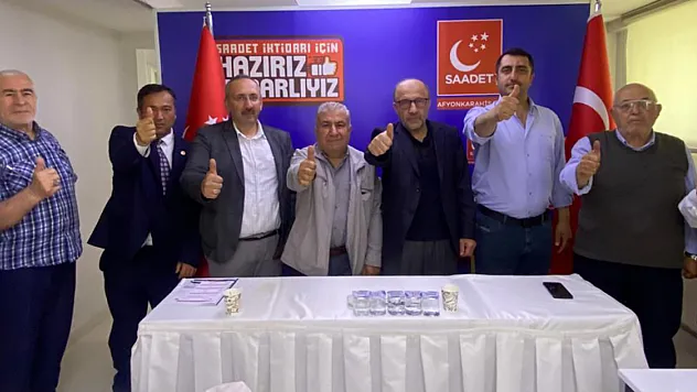 Saadet Partisi Afyon'da Bayramlaşma: Ali Hazer'den Sert Mesajlar