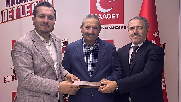 Saadet Partisi Afyon'da Kimler Ödül Aldı?