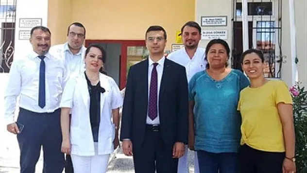 Sağlık Müdürü Korkmaz yerinde inceledi