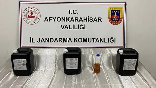 Sahte viski ele geçirildi