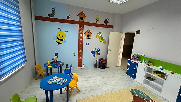 Sandıklı Adliyesi'nde Çocuk Görüşme Odası Kuruldu