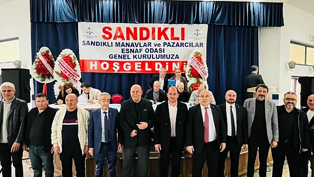 Sandıklı'da, Pazarcılar Odasına Akyıldız Seçildi