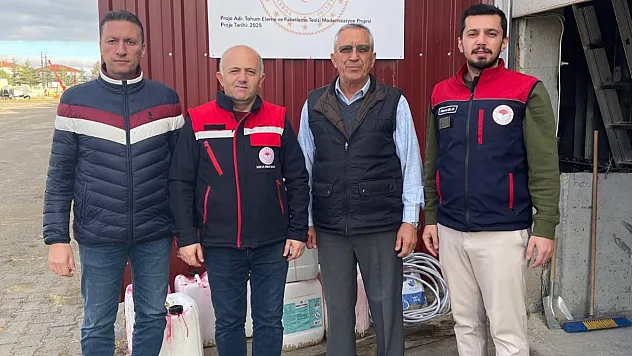Sandıklı'da Tarım Tesisine 4 Milyon 682 Bin 250 TL'lik Hibe Ödendi