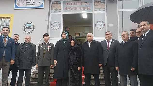 Şehidimizin İsminin Verildiği Okulda Vali Yiğitbaşı'ndan Duygusal Konuşma