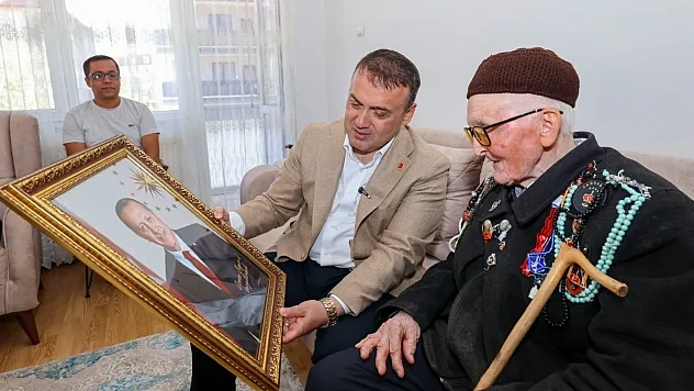 Şehit Babası Hasan Bayır 93 Yaşına Girdi