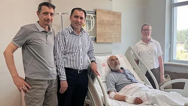 Şehit Babasına Geçmiş Olsun Ziyareti