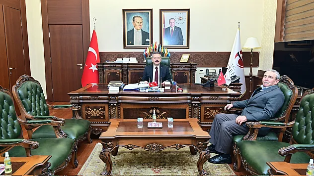 Şehit Babasından Vali Aksoy'a Ziyaret