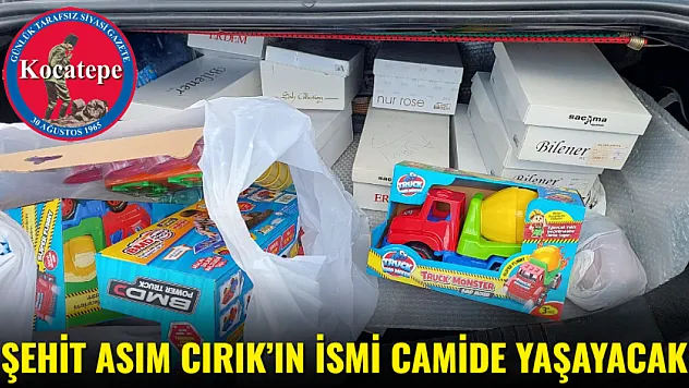 Şehit Asım Cırık'ın İsmi Camide Yaşayacak
