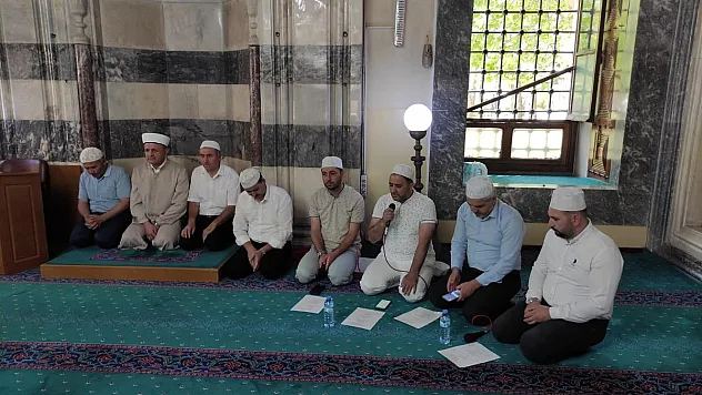 Şehitlerimiz için İmaret Camiinde mevlid okutuldu