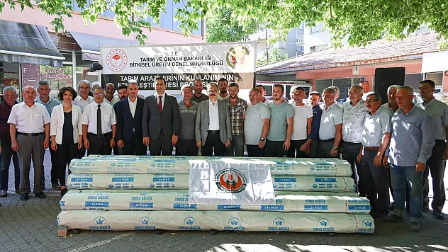 Sera örtüleri devlet desteğiyle yenilendi