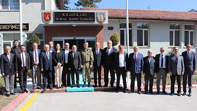 STK'lardan Tuğgeneral Alp'e taziye ziyareti