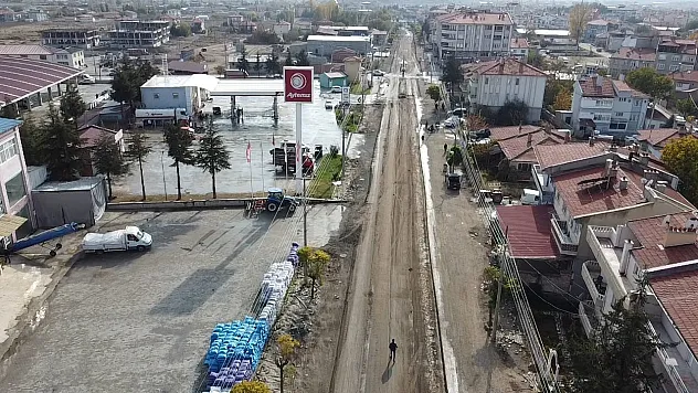 Şuhut'da Üst Yapı Çalışmaları Devam Ediyor