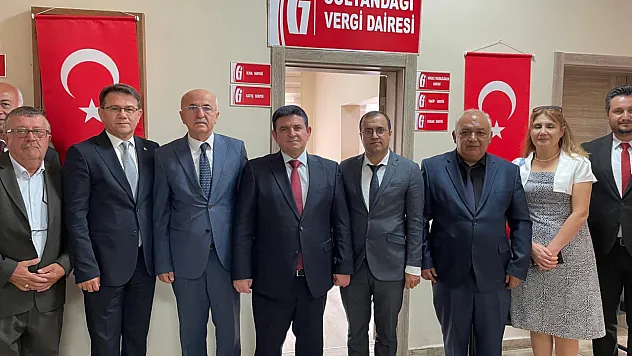 Sultandağı'nda Vergi Dairesi Açıldı