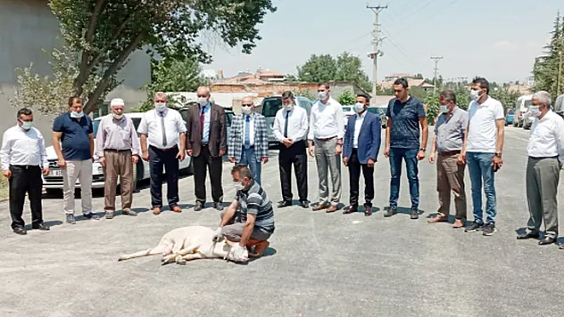 Sülün merkezinden  geçen yol asfaltlandı