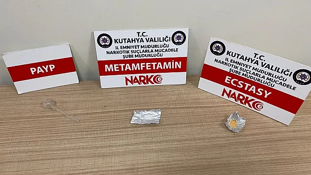 Şüpheli şahsın üzerinde uyuşturucu bulundu