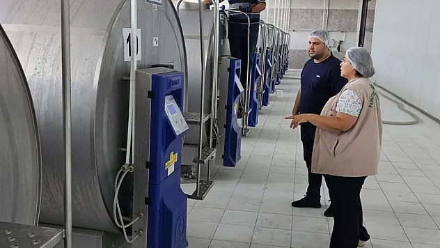 Süt Ve Süt Ürünleri Üreten İşletmeler Denetlendi