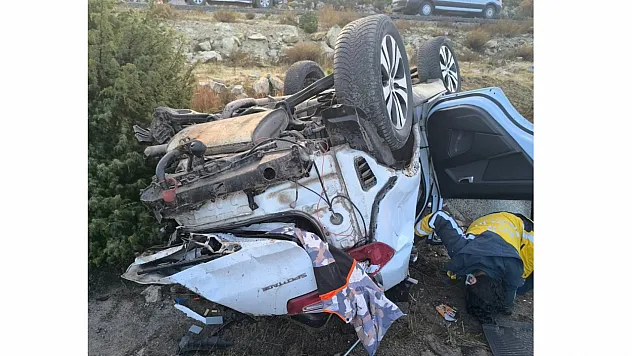 Takla Atan Otomobil Sürücüsü Hayatını Kaybetti