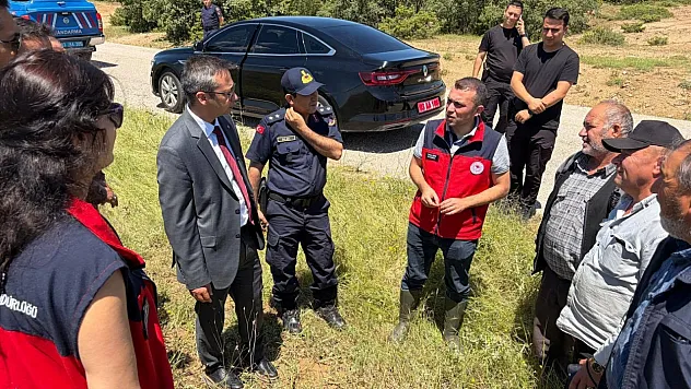 Tarım Arazilerinde Hasar Tespit Çalışmaları Sürüyor