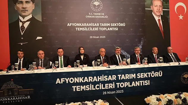 “Tarım ve gıda ürünlerinde 92 milyar dolar dış ticaret fazlası verdik'