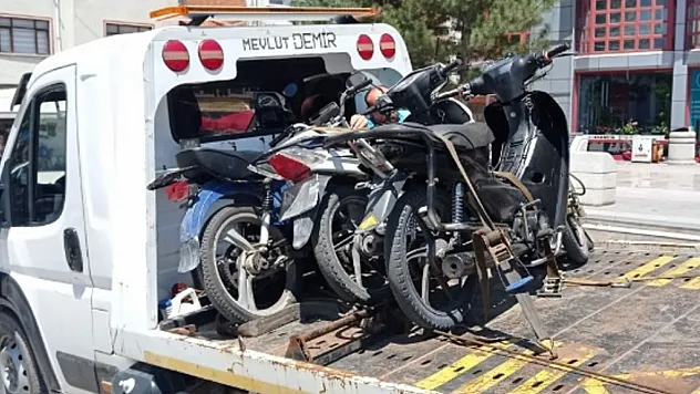 Tavşanlı'da Motosiklet Takibi