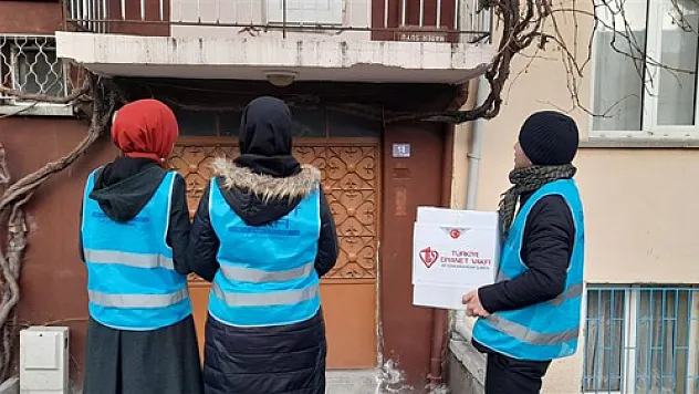 TDV yardım faaliyetleri devam ediyor