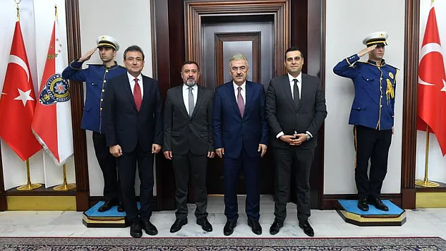 TİBFED’den Emniyet Genel Müdürü Vali Ayyıldız'a ziyaret