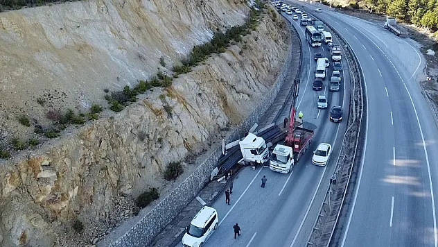 Tır Kaydı, Köroğlu Beli Kapandı