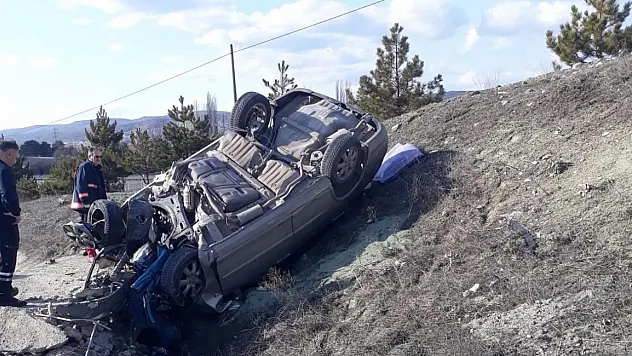 Trafik Kazası: 1 Ölü