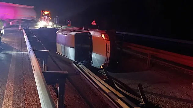Trafik Kazasında 1 Kişi Yaralandı