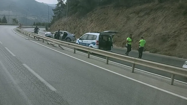 Trafik kazasında 2 kişi yaralandı