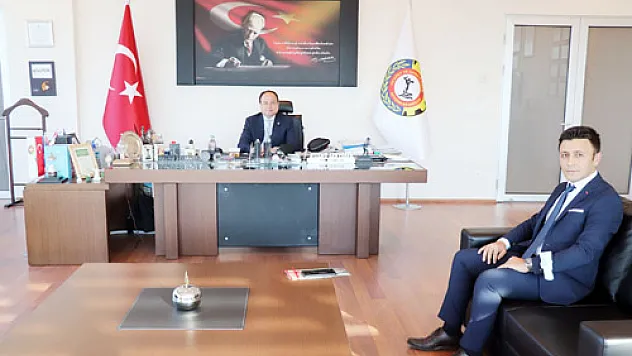 TSE Müdürü Taktak'tan Serteser'e ziyaret