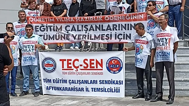 'Tüm eğitim çalışanlarının sorunları çözülmeli'
