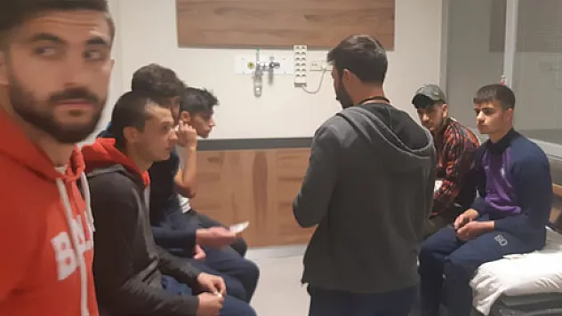 U-19'lardan korkutan kaza