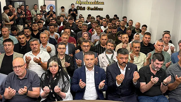 Ülkücü Camia, Taziye İçin Bir Arada