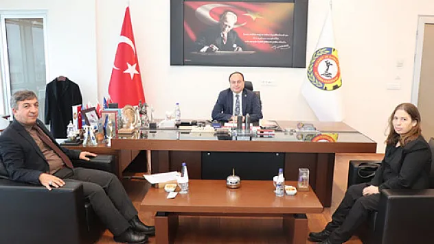 Uluslararası Basın Yayın Derneği'nden Serteser'e ziyaret