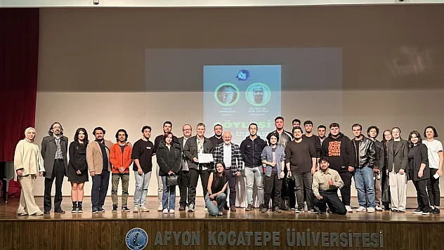 Ünlü Sanatçı Afyon'daydı… Bakın Neler Anlattı?