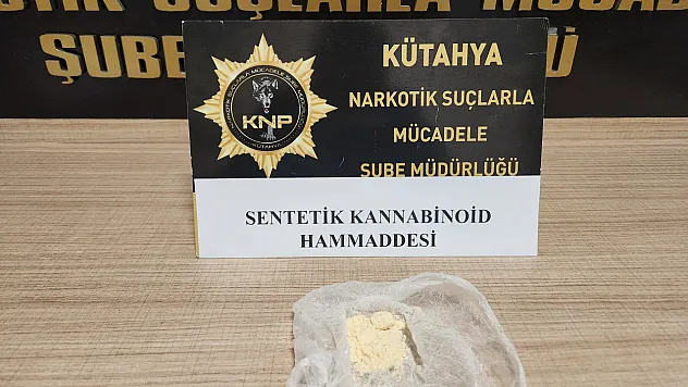 Uyuşturucu Operasyonu, 1 Kişi Tutuklandı