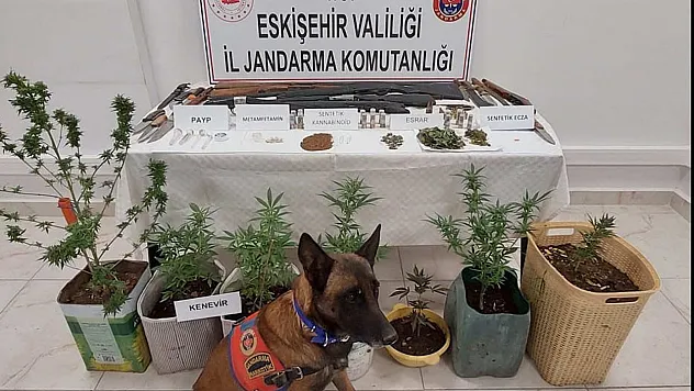 Uyuşturucu Ve Silah Bulunduran 7 Şüpheli Jandarma Tarafından Yakalandı