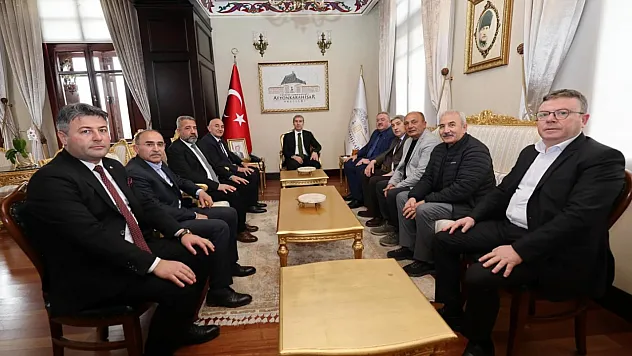 Vali Aktaş'a Ziyaretler Devam Ediyor