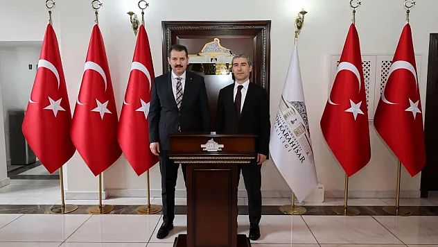 Vali Aktaş, Bakan Yardımcısı Ayhan'ı Ağırladı