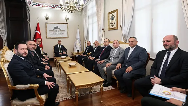 Vali Aktaş, Hayırlı Olsun Ziyaretlerini Kabul Ediyor