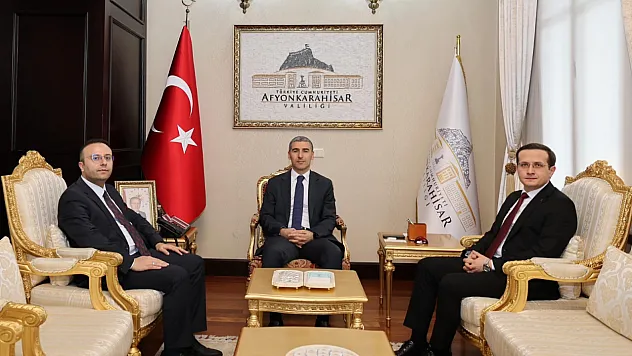 Vali Aktaş, Hayırlı Olsun Ziyaretlerini Kabul Ediyor