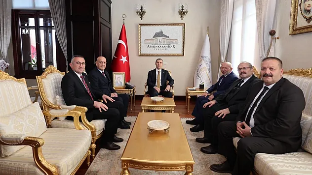 Vali Aktaş, İGM Grup Başkan Vekillerini Kabul Etti
