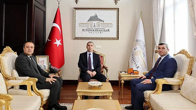 Vali Aktaş, Karayolları Müdürlerini Kabul Etti