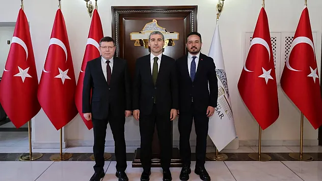 Vali Aktaş, Uşak'tan Gelen Konukları Ağırladı